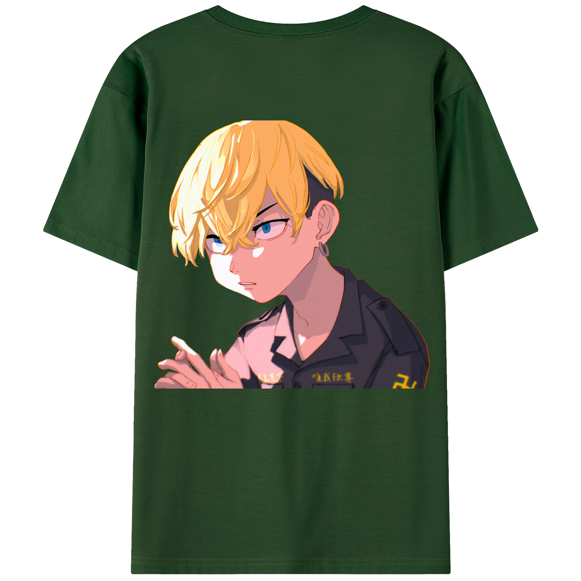 （画像用） 東京リベンジャーズ Tokyo Revengers 綿100％半袖Tシャツ（背面プリント）